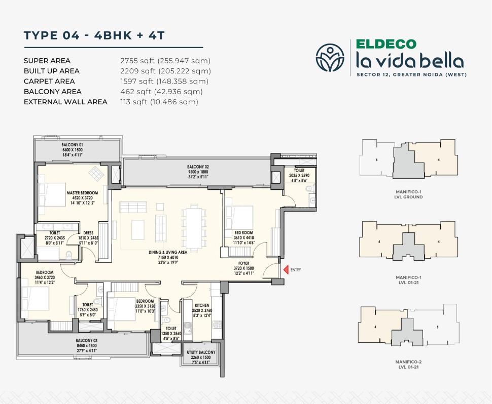 Eldeco La Vida Bella - Image 19