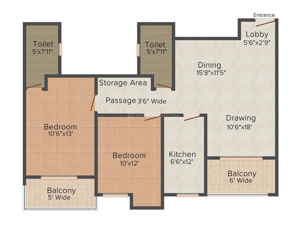 2 BHK Apartment