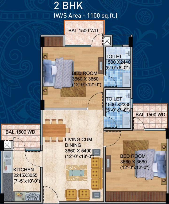 2 BHK Apartment