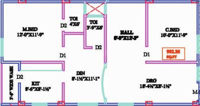 VRR Apartments Location Map Kundanpally, Secunderabad