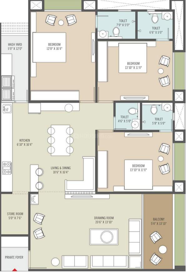 3 BHK Apartment