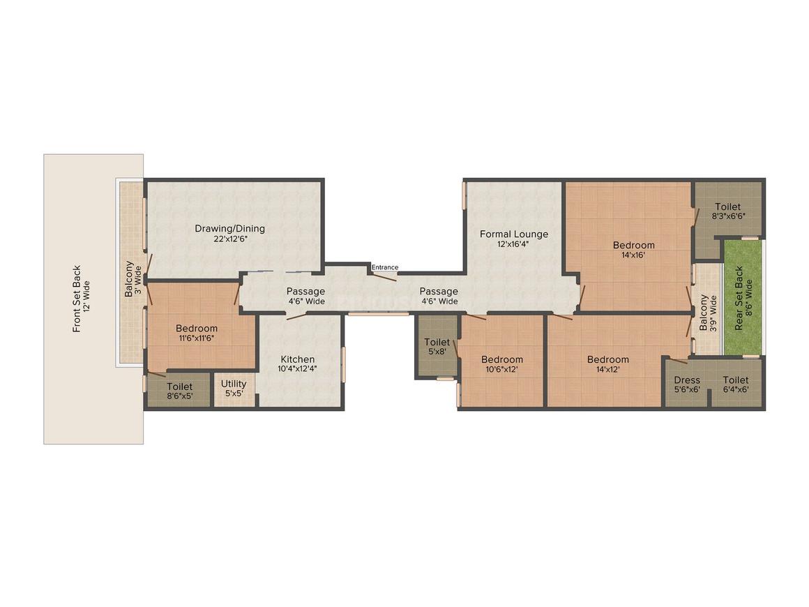 4 BHK Independent Floor