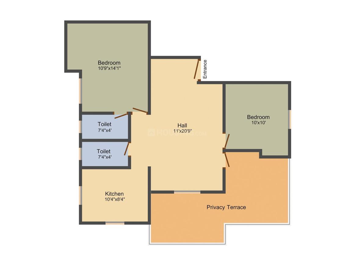 2 BHK Apartment