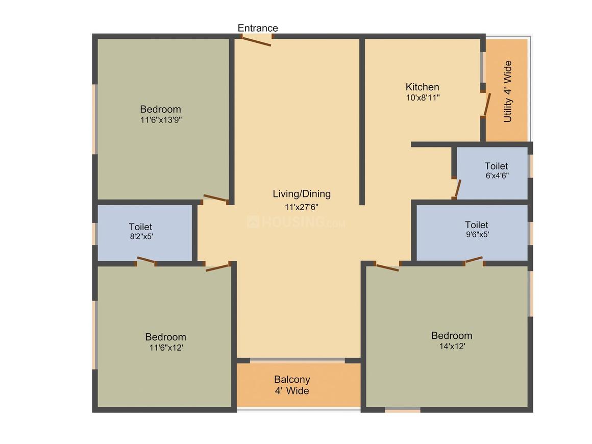 3 BHK Apartment