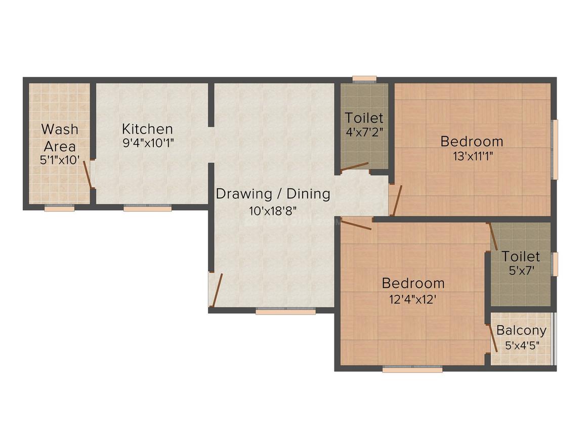 2 BHK Apartment