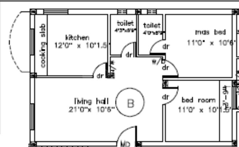 2 BHK Apartment