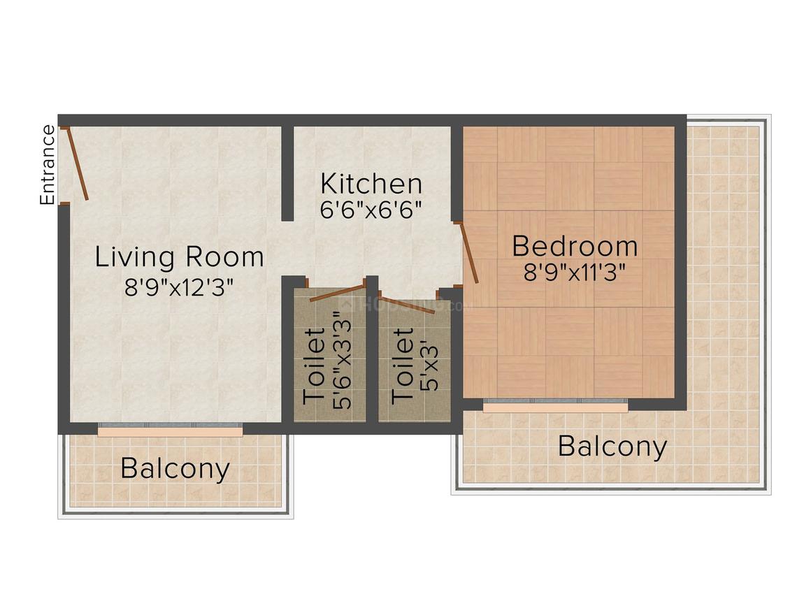 1 BHK Apartment