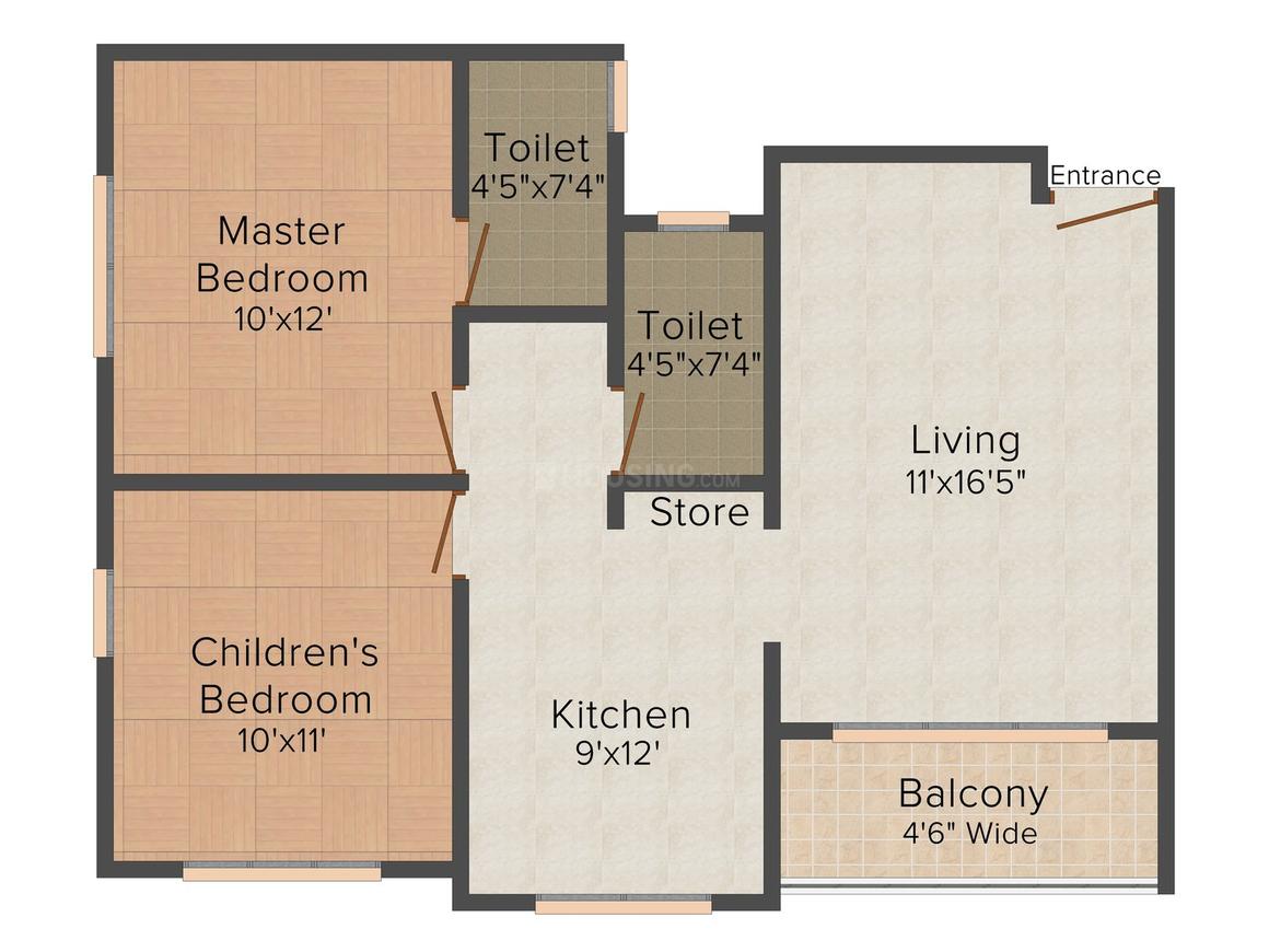 2 BHK Apartment