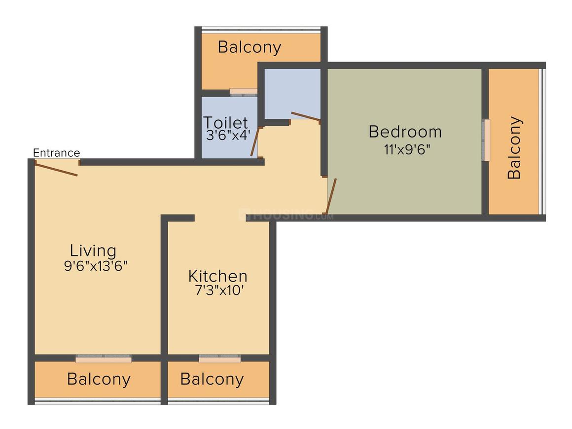 1 BHK Apartment
