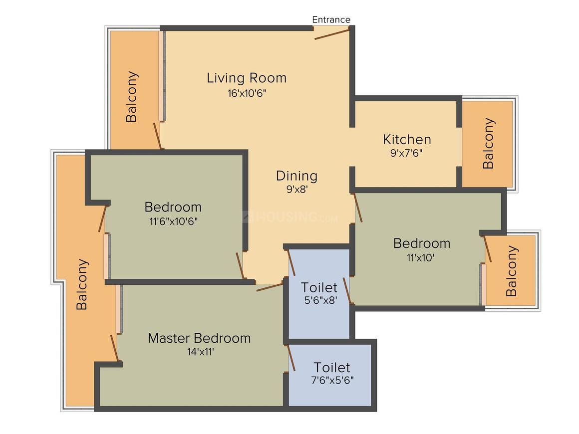 3 BHK Apartment