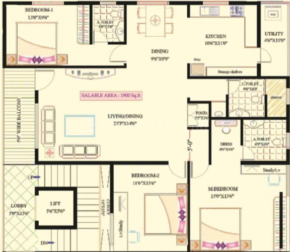 3 BHK Apartment