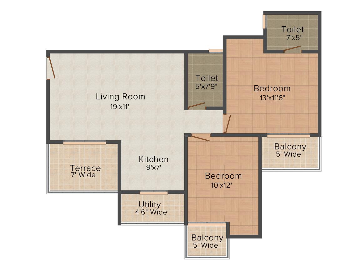 2 BHK Apartment