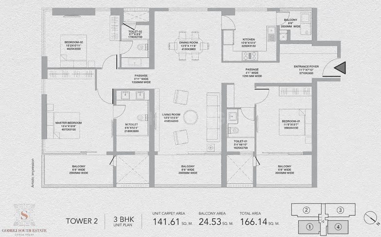 Godrej South Estate - Image 25
