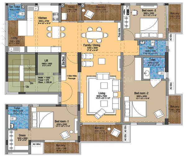 3 BHK Apartment