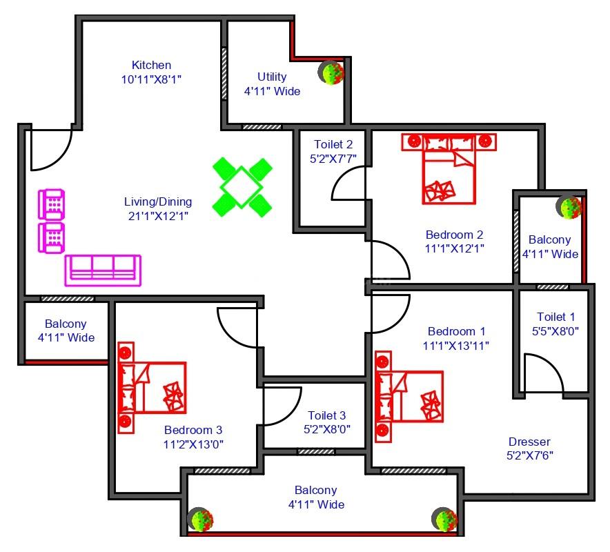 Purvanchal Royal City - Image 21