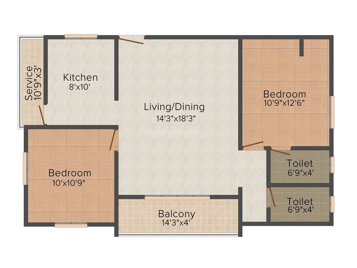 2 BHK Apartment