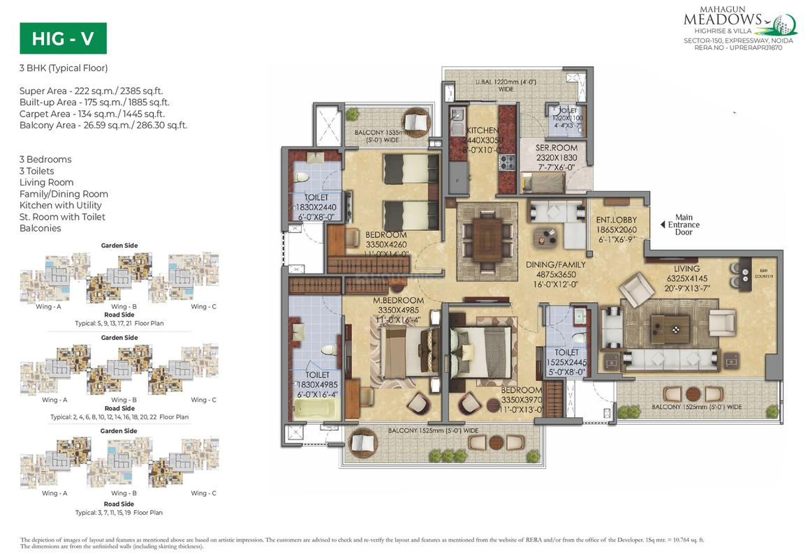 Mahagun Meadows Highrise - Image 18