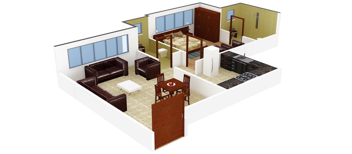 1 BHK Apartment