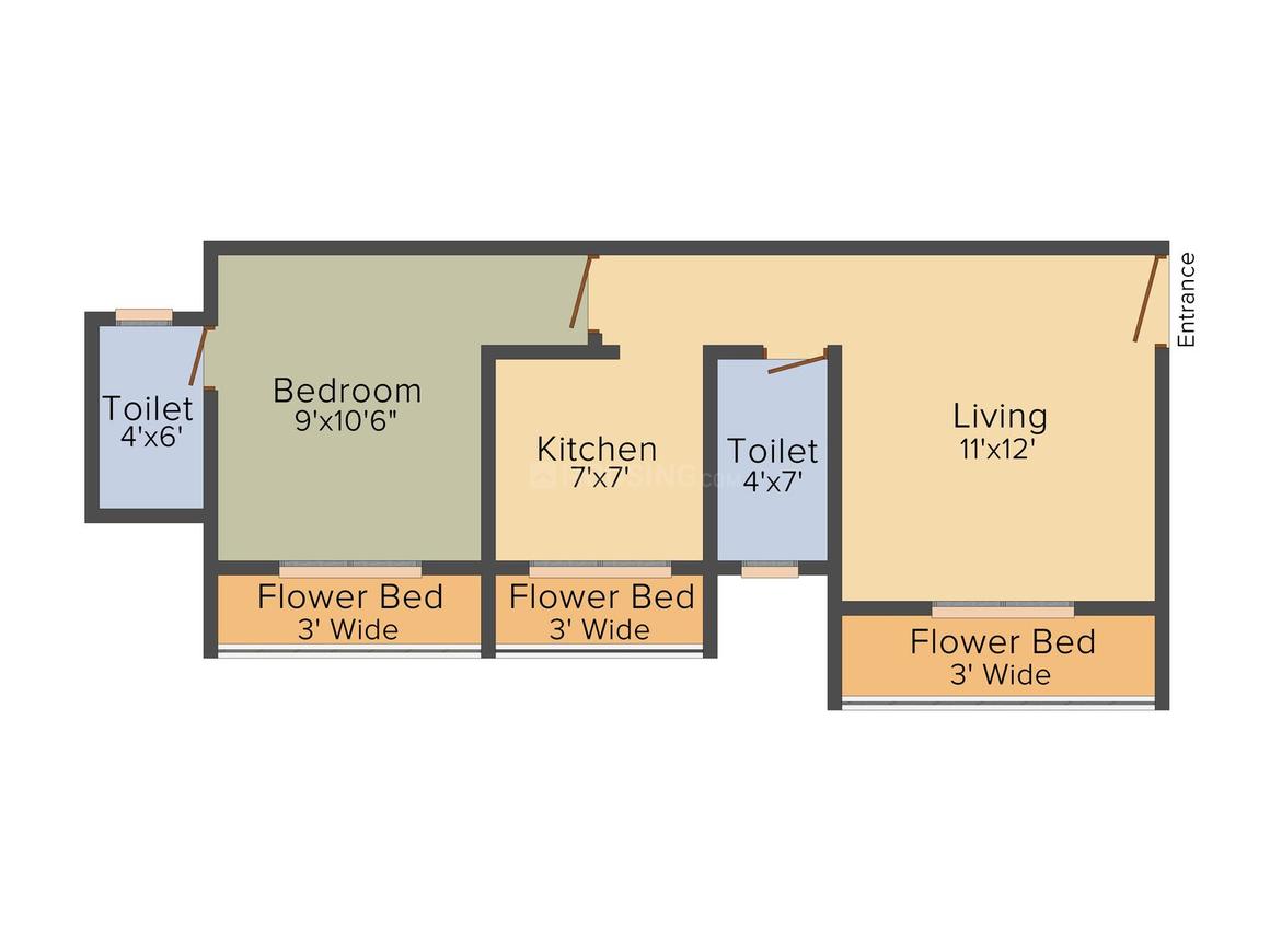 1 BHK Apartment