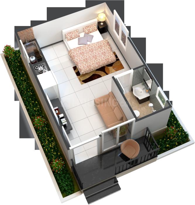 1 BHK Villa