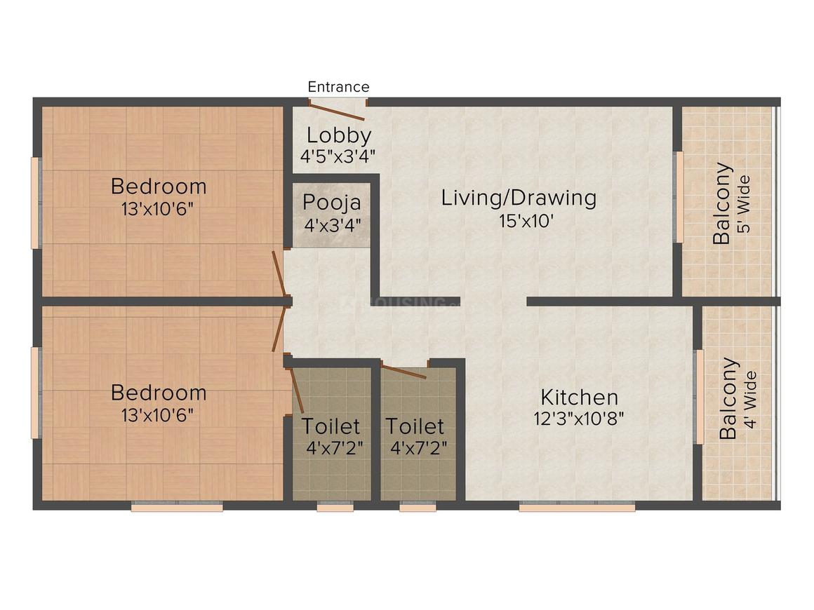 2 BHK Apartment