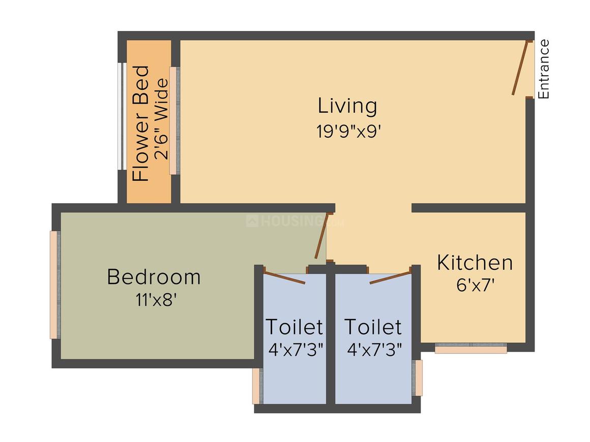 1 BHK Apartment