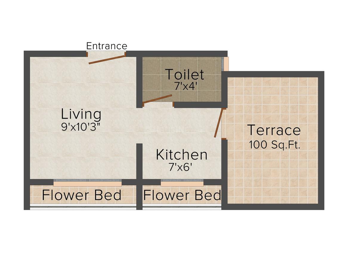 1 RK Apartment