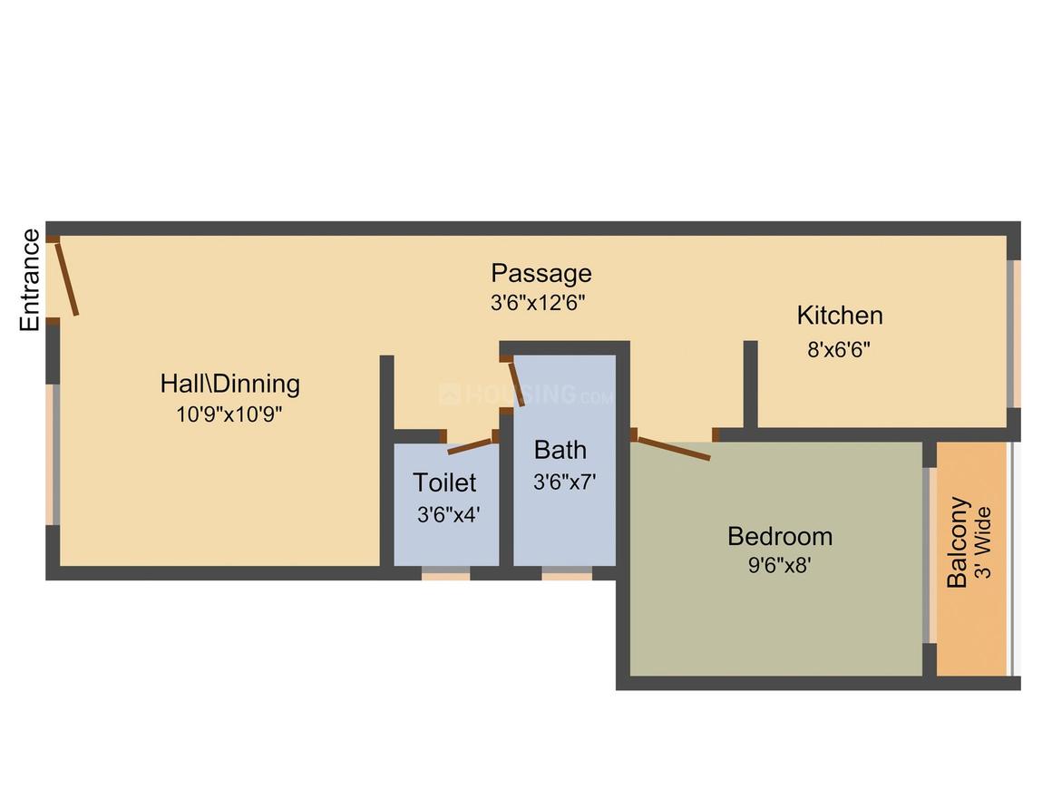 1 BHK Apartment