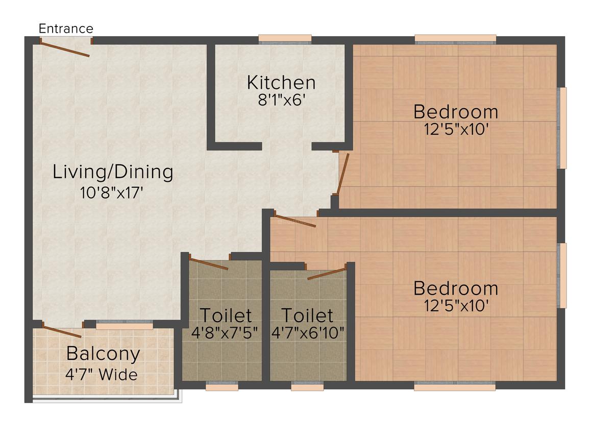 2 BHK Apartment