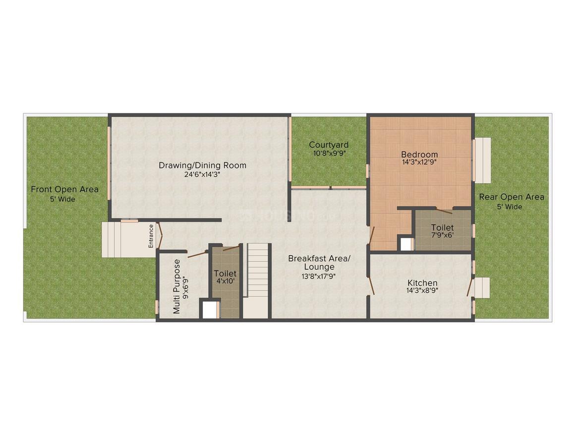 5 BHK Independent Floor