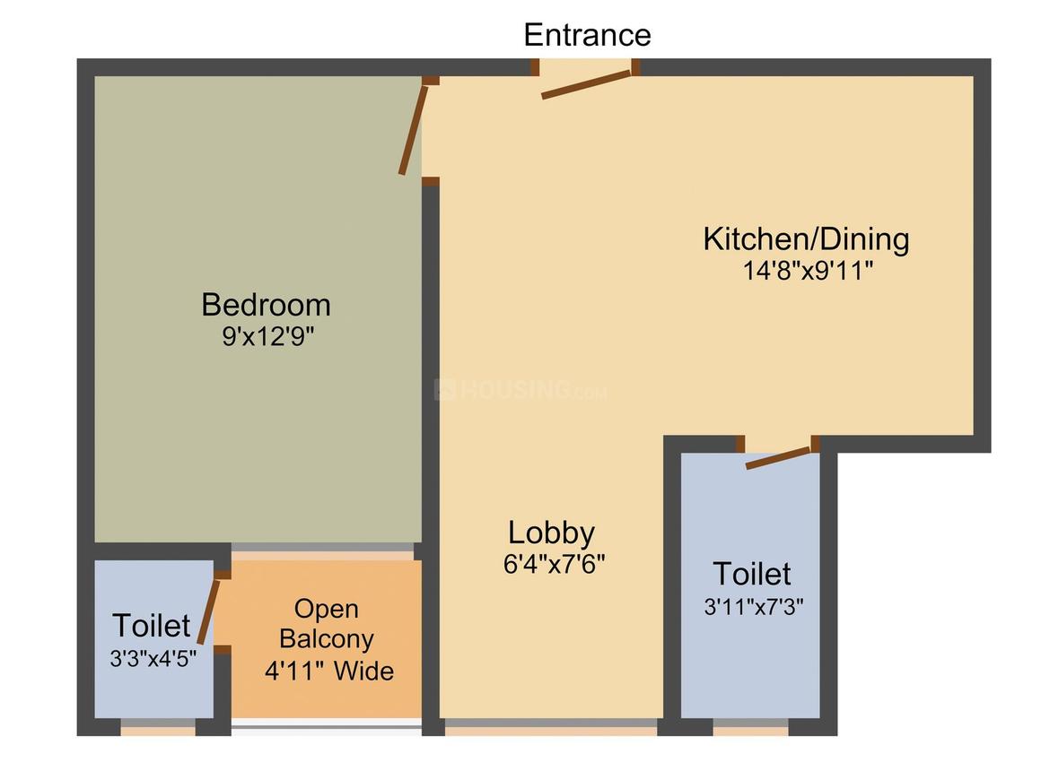 1 BHK Apartment