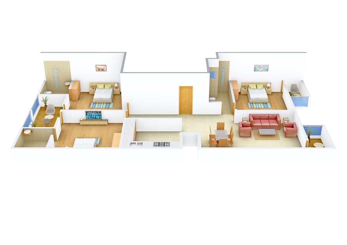 3 BHK Independent Floor