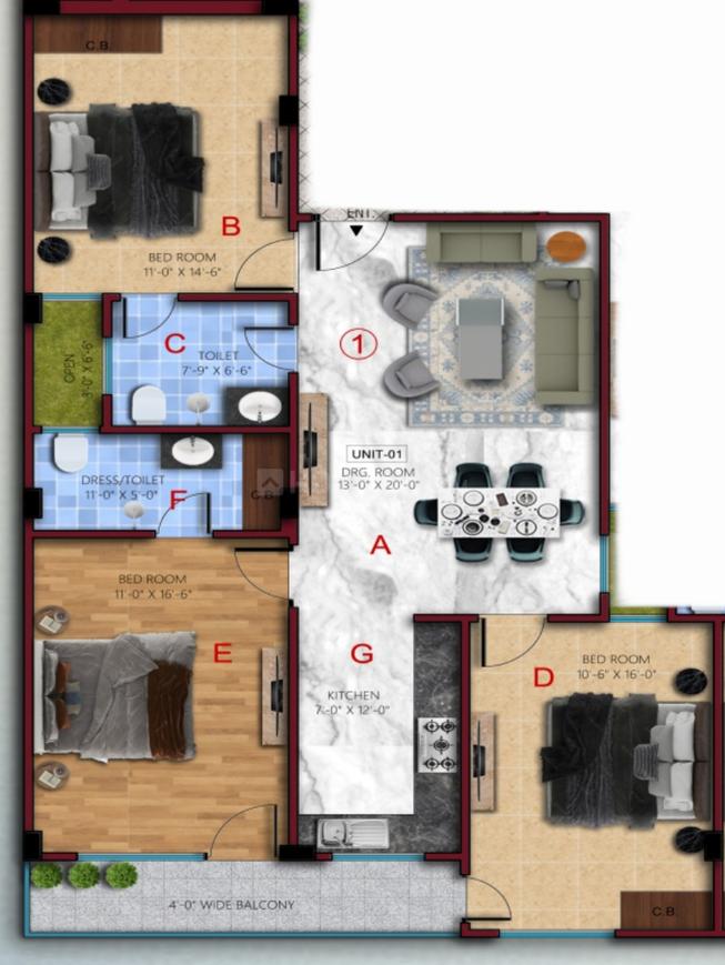 D S Apartments - Image 25