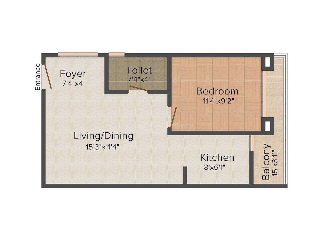 1 BHK Apartment