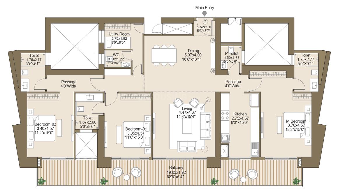 L And T Green Reserve Tower 1 and 2 - Image 19