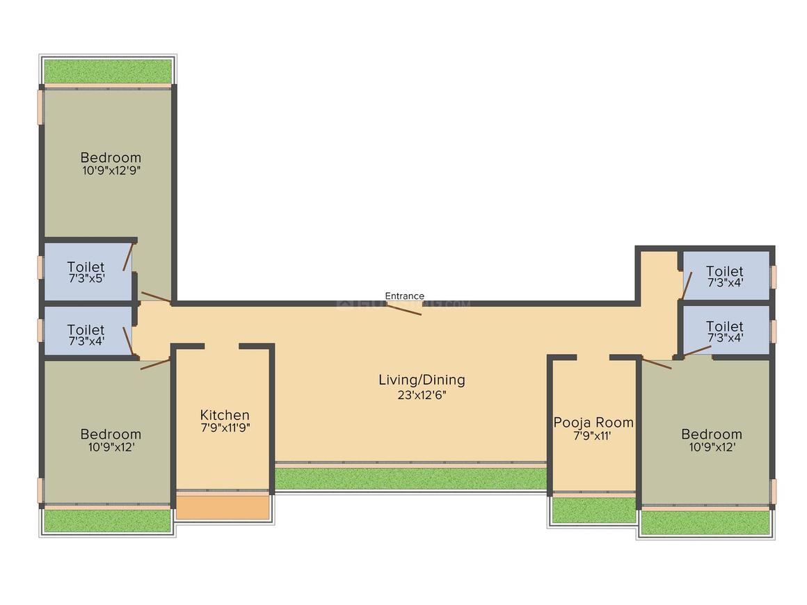 3 BHK Apartment