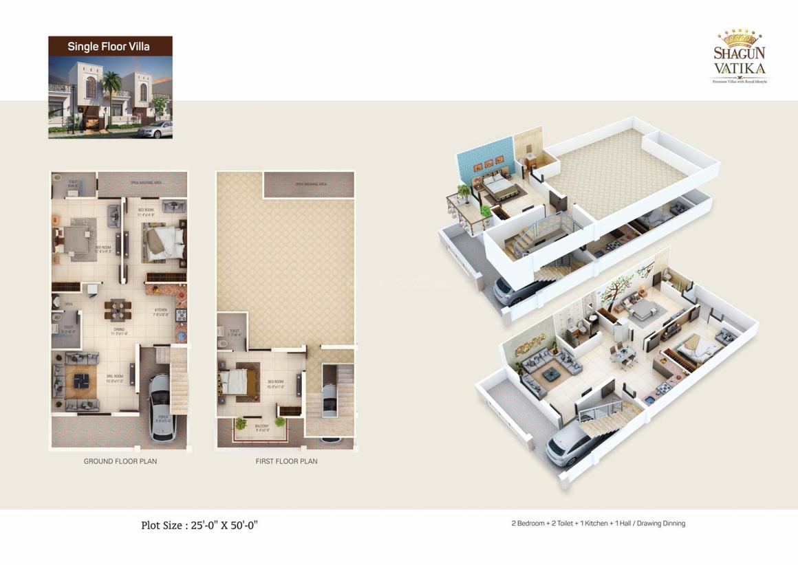 2 BHK Villa