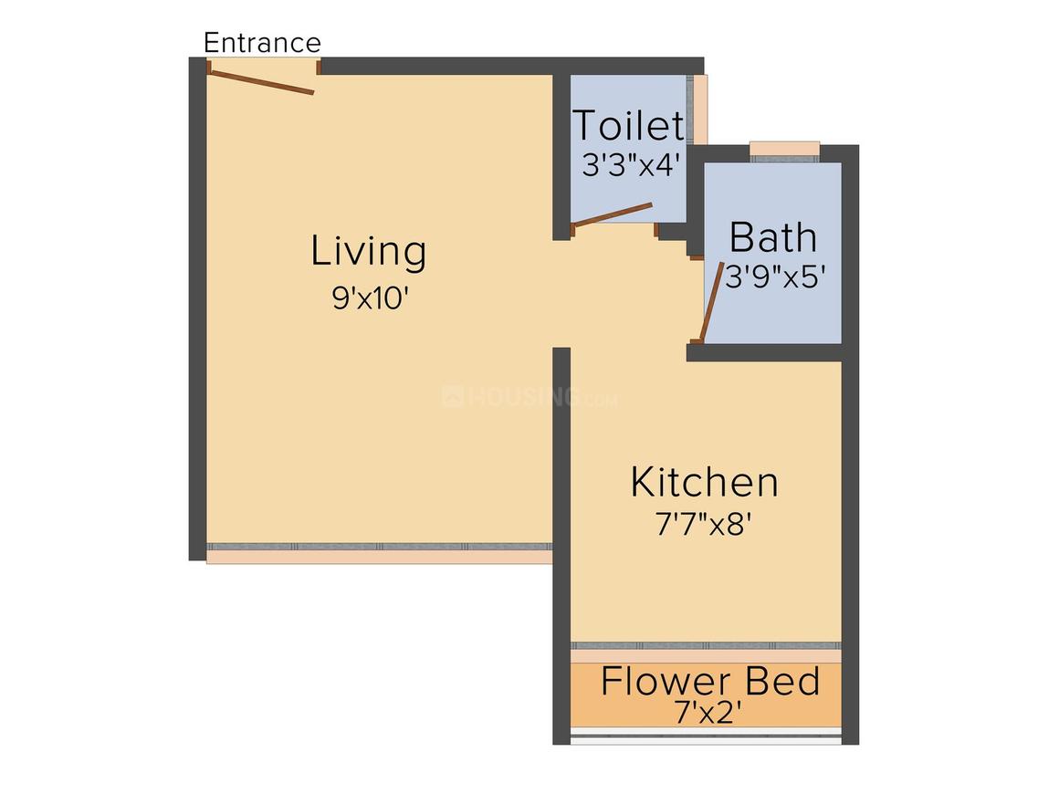 1 RK Apartment