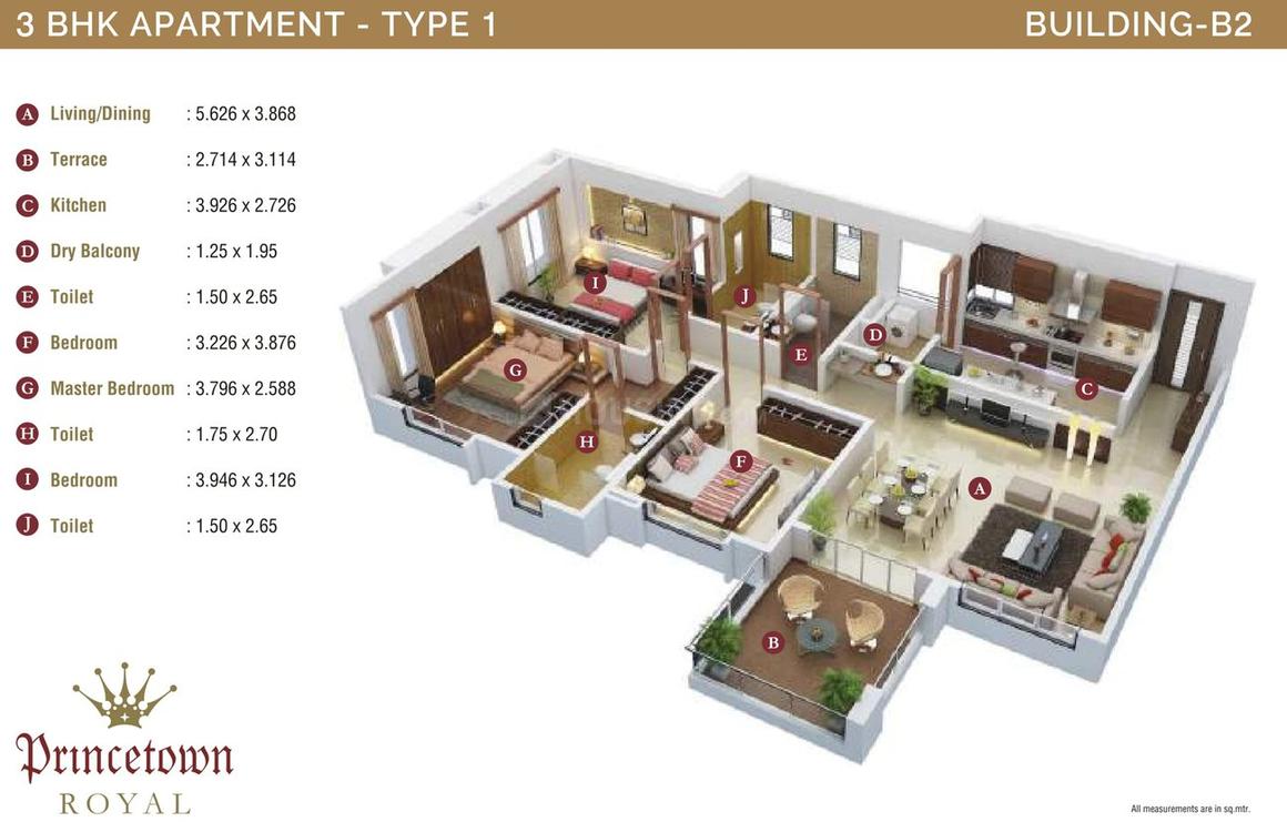 3 BHK Apartment