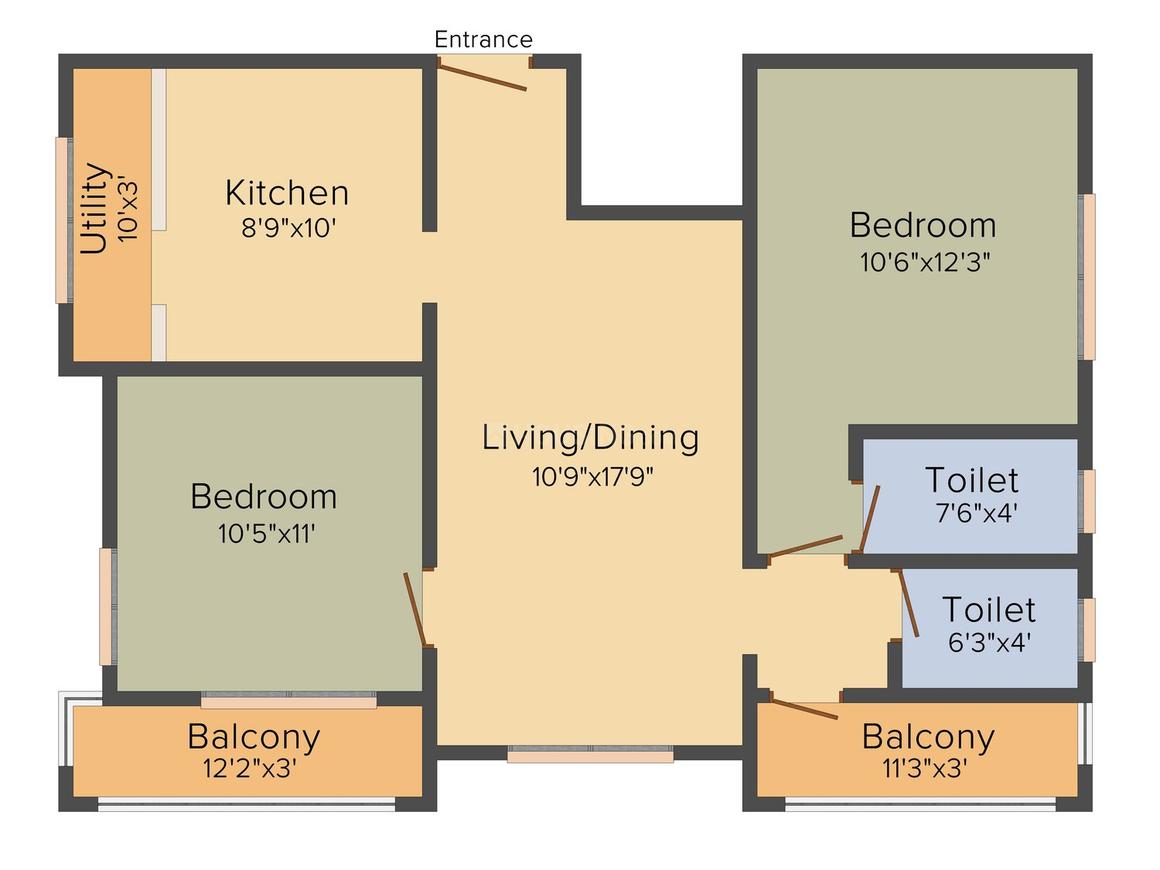 2 BHK Apartment