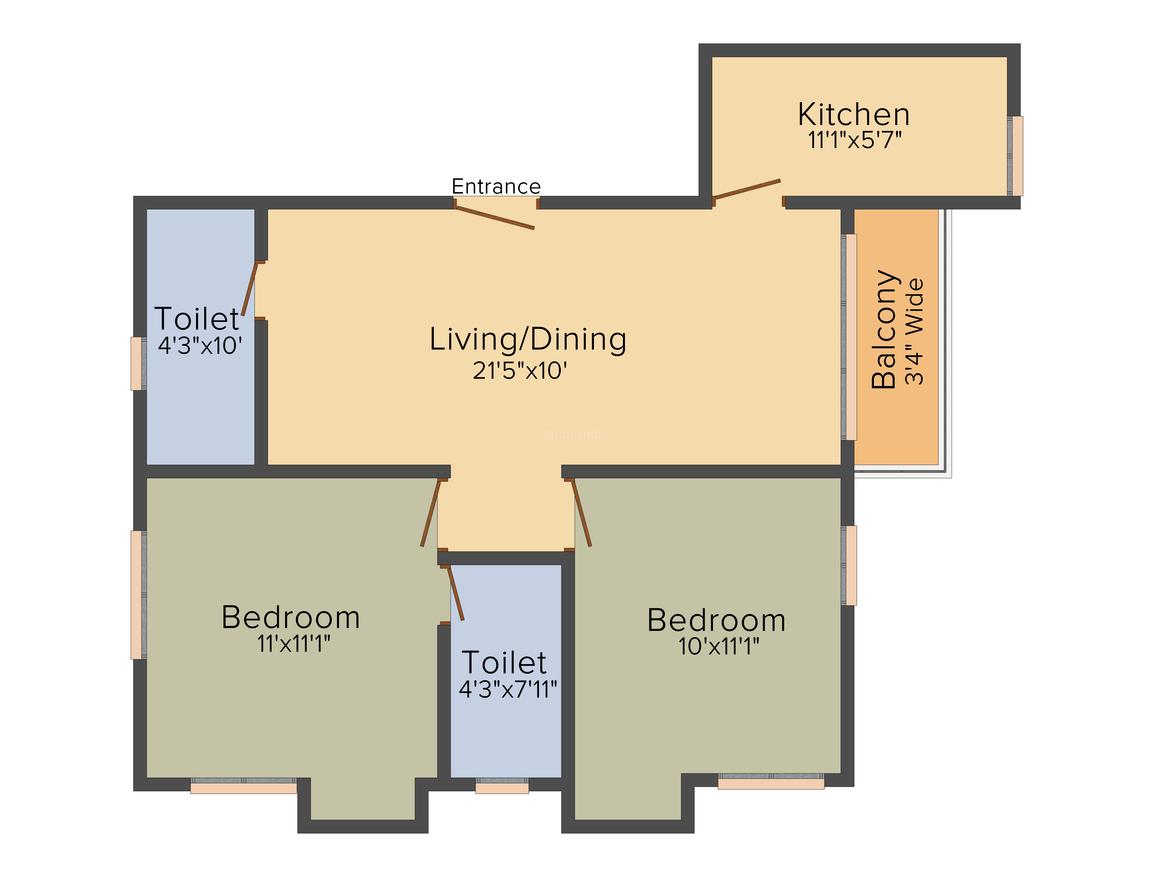 2 BHK Apartment