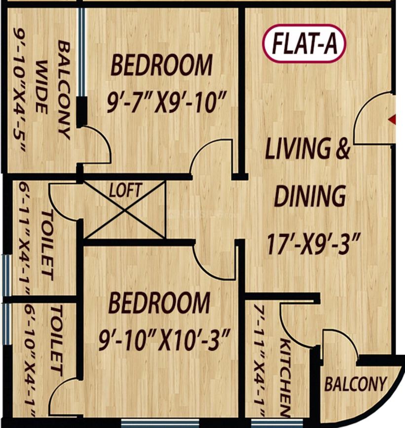 2 BHK Apartment