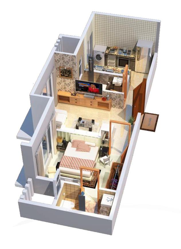 1 BHK Apartment