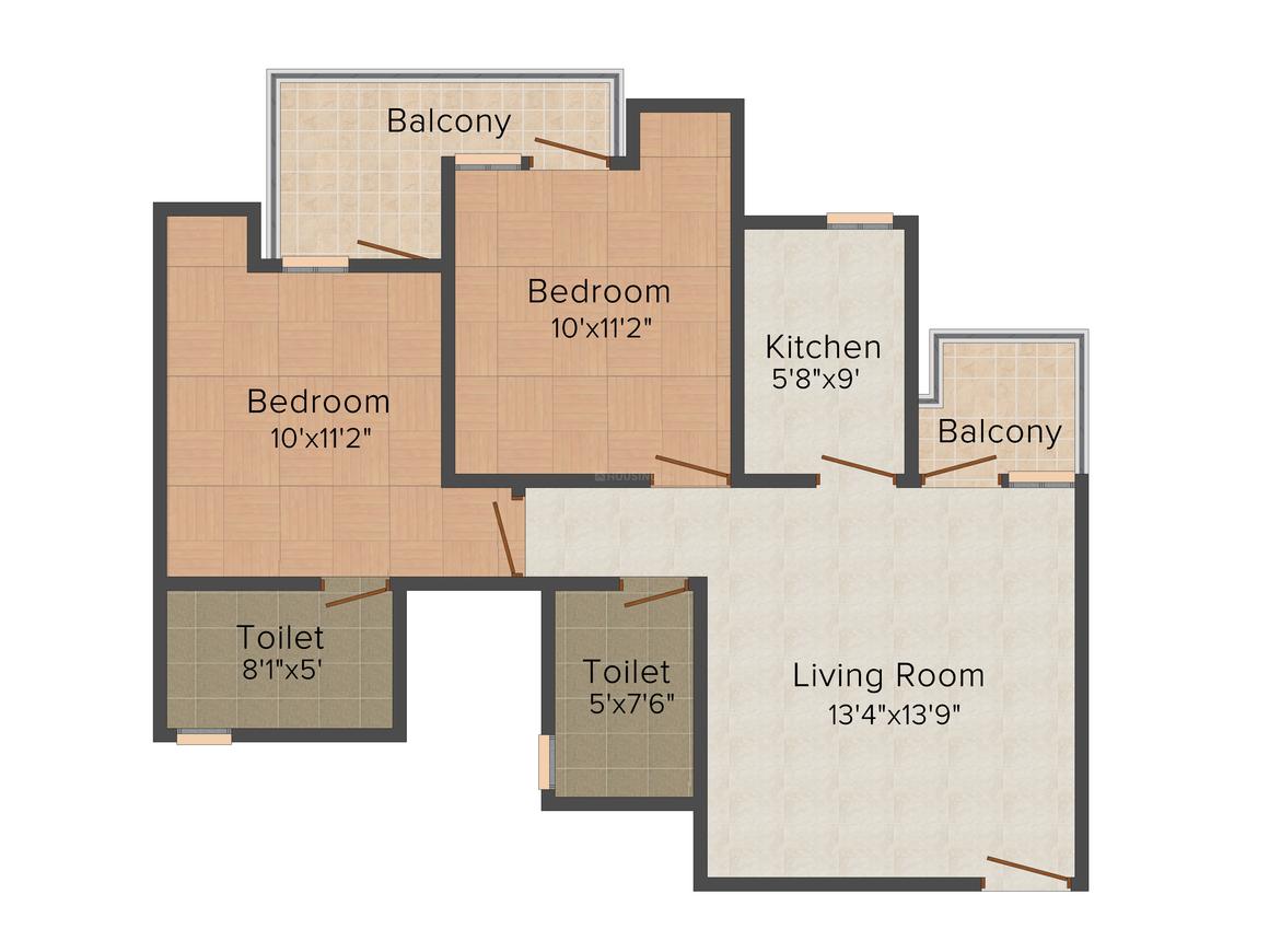 2 BHK Apartment