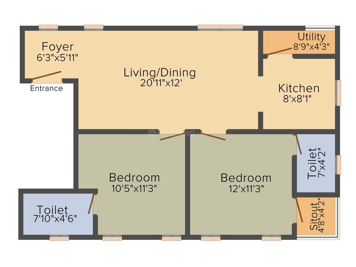 2 BHK Apartment