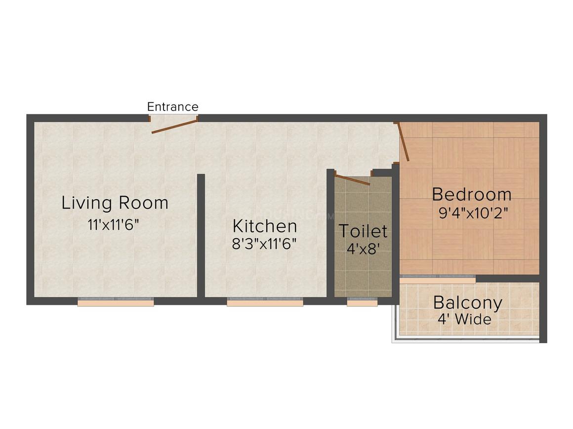 1 BHK Apartment
