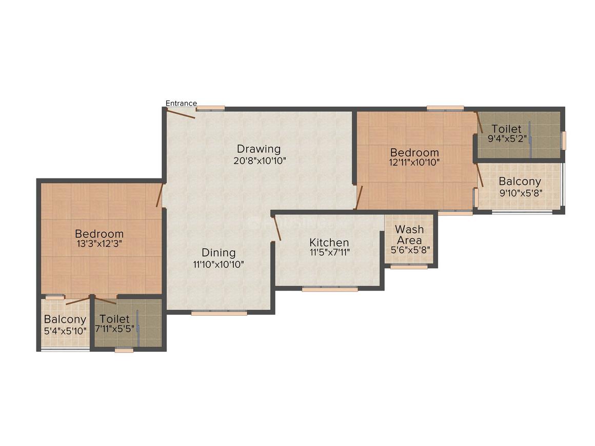 2 BHK Apartment