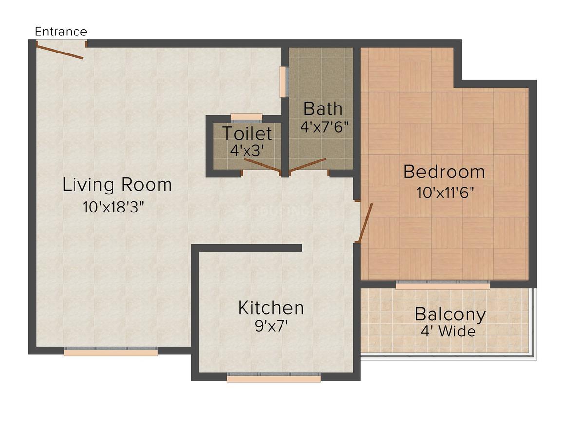 1 BHK Apartment