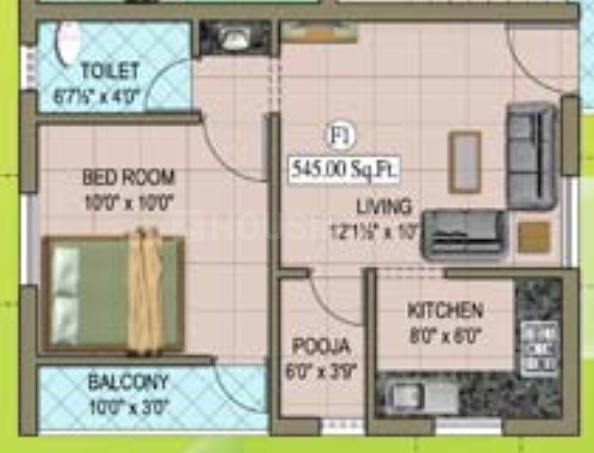 1 BHK Apartment