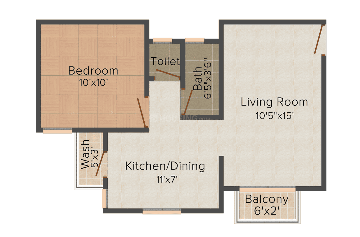 1 BHK Apartment